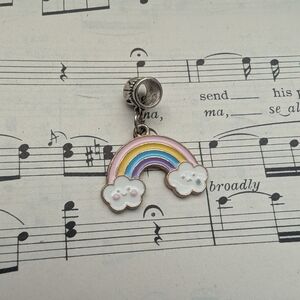 Rainbow Charm Pendant for Kids